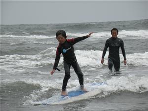 サーフィンスクール 練習