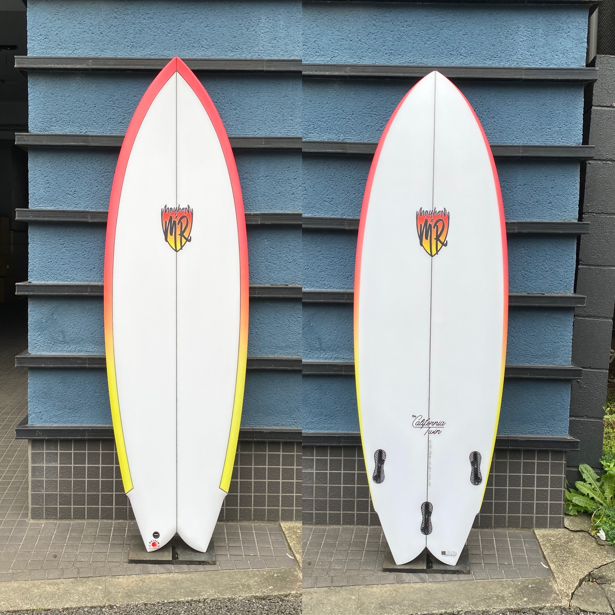 M.RとMAYHEMのコラボ (CALIFORNIA TWIN) lost surfboards | サーフ 