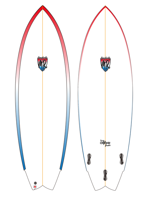 M.RとMAYHEMのコラボ (CALIFORNIA TWIN) lost surfboards | サーフ 
